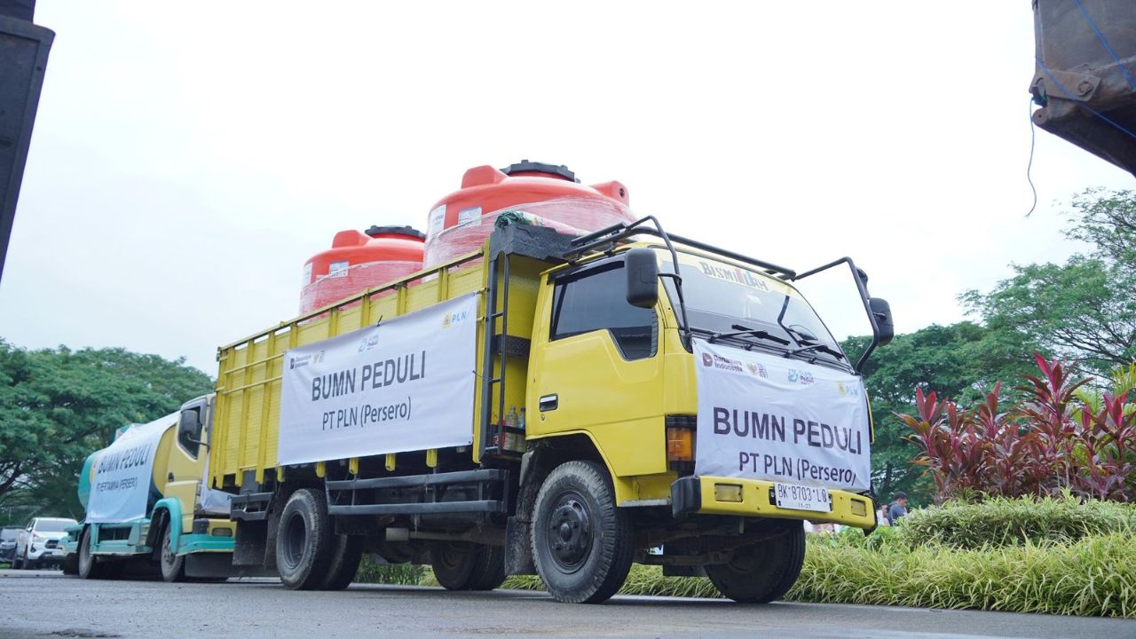Danantara dan BP BUMN Kerahkan 1.066 Relawan serta 100 Truk Bantuan untuk Penanganan Bencana